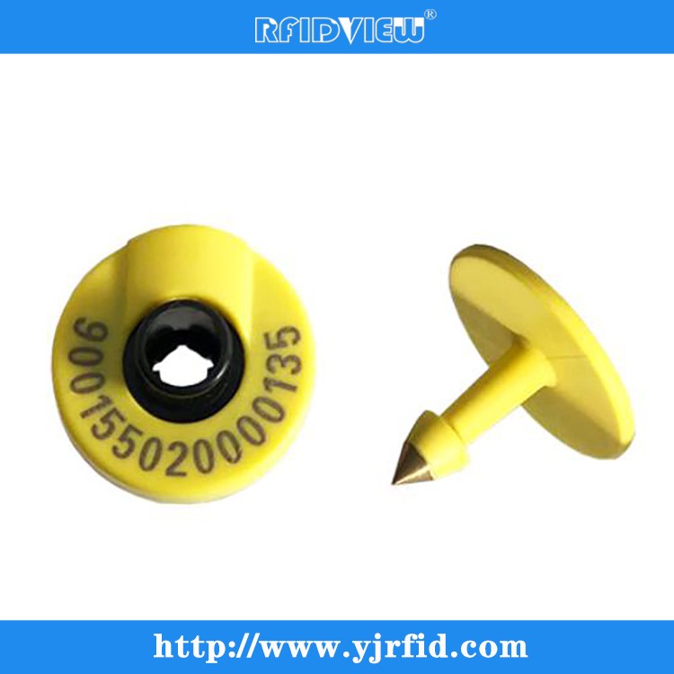 134.2KHZ(HDX低频耳标）圆形开口 低频动物电子耳标