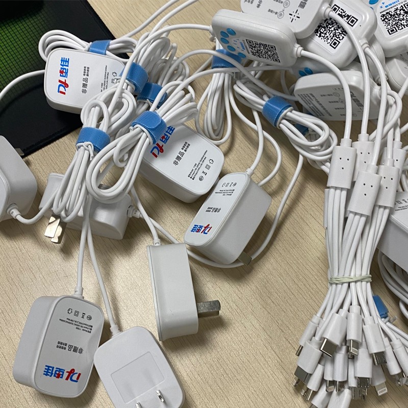酒店安卓/苹果/TYPE-C共享充电线扫码付费租借USB快充充电器厂家