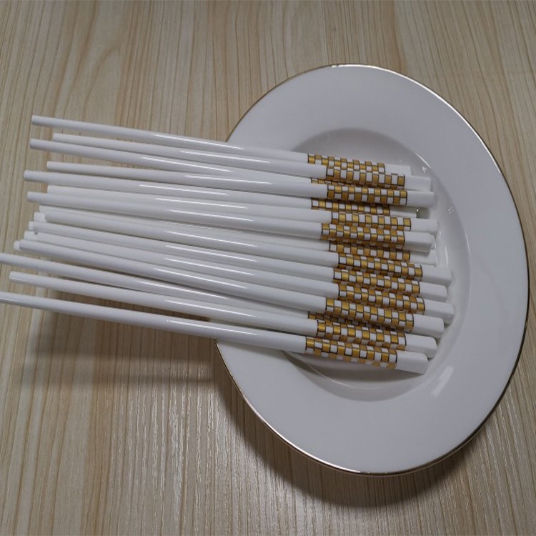 中式粘花 礼升 LS002 环保陶瓷筷子