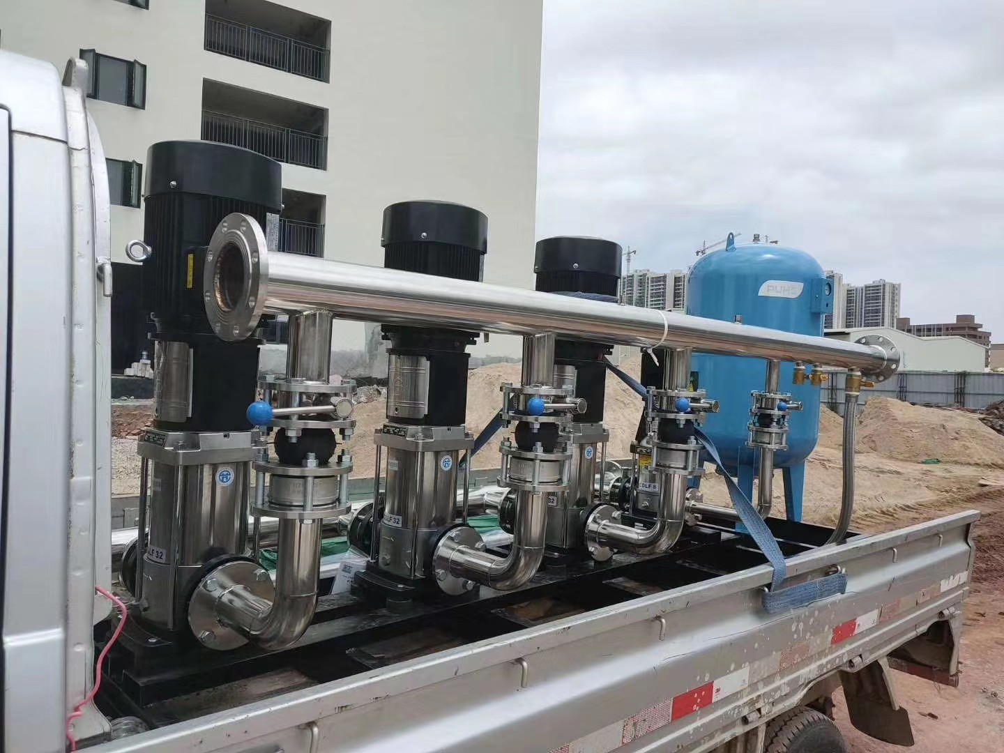 供应惠州小区建筑二次变频恒压供水机组 城市更新小区用水泵组