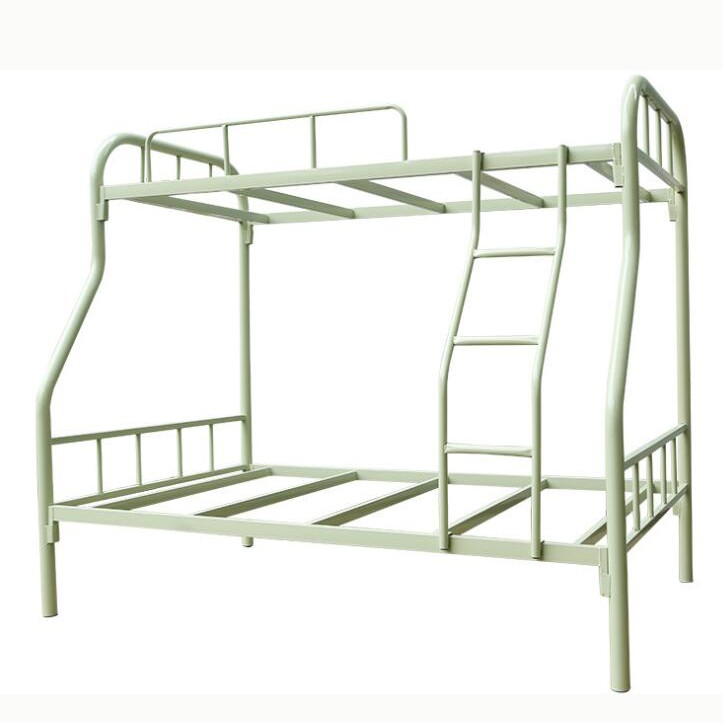 高低双人架子床 子母床定制 钢制上下铁架床