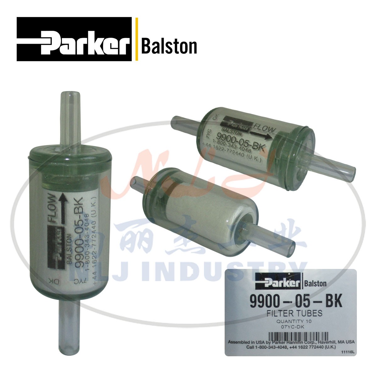 Parker 派克 Balston 过滤器9900-05-BK