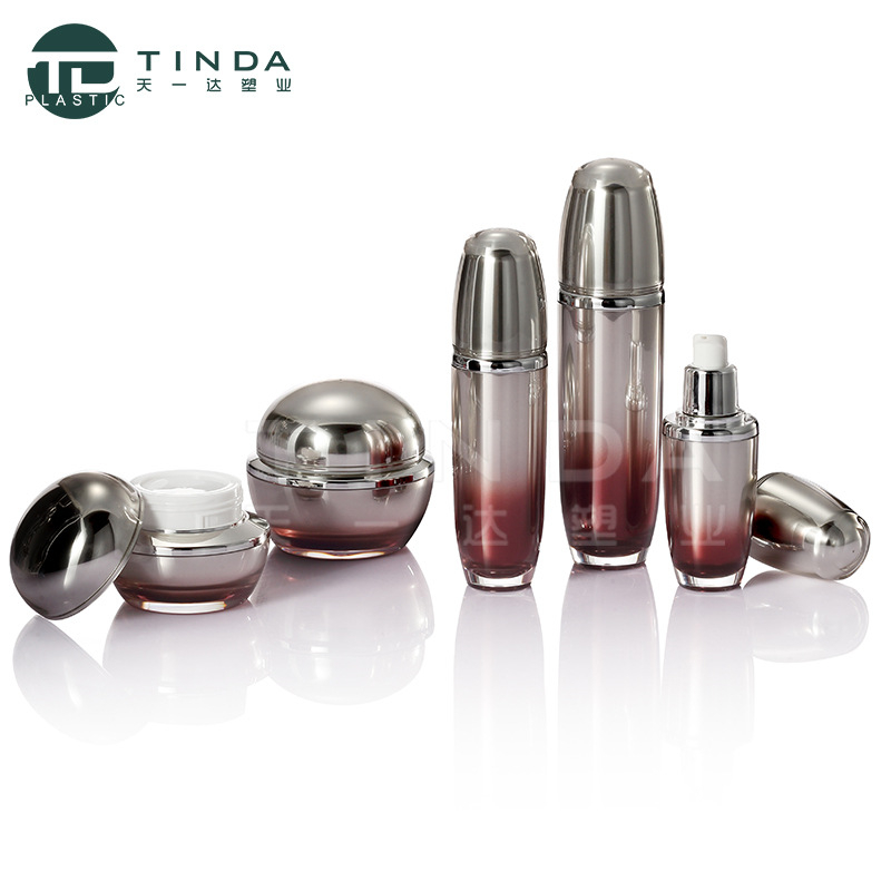 Tinda Ykl118 工厂供应高档亚克力指弹头套瓶乳液瓶膏霜瓶化妆品包材 东南商机网
