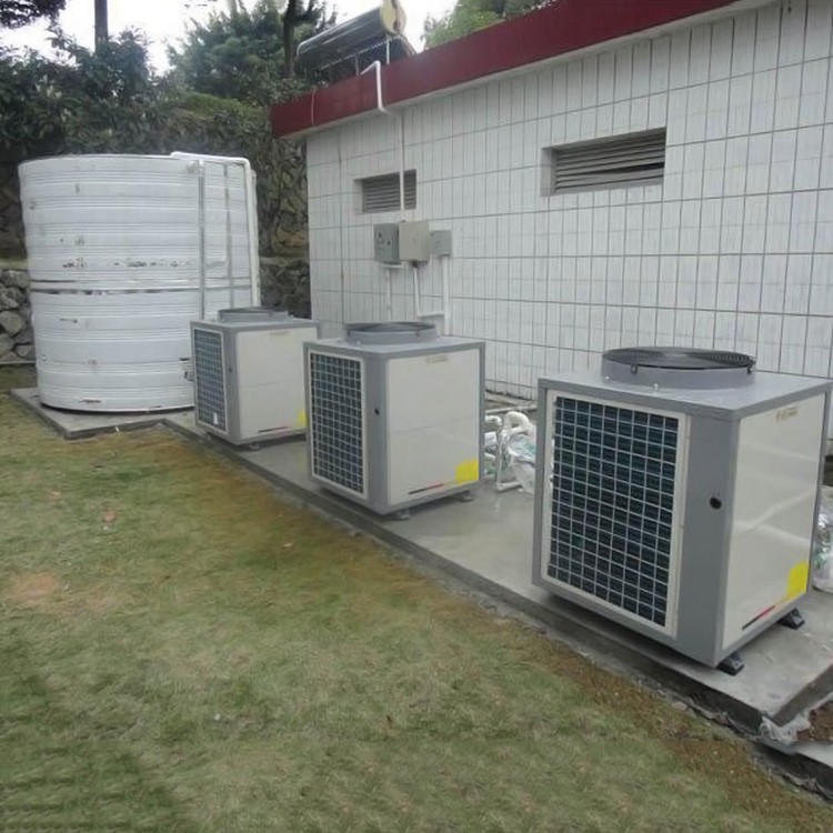 20P循环空气能热水机组生产厂家 热水工程商用空气能热水器