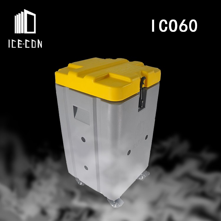 干冰保温箱 现货供应ico60高强度滚塑外壳干冰箱 食品保存干冰保温箱