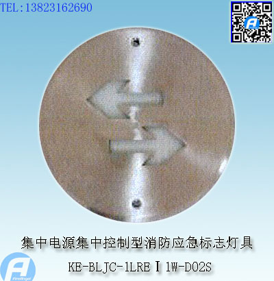 KE-BLJC-1LREⅠ1W-D02S集中电源集中控制型消防应急标志灯具1