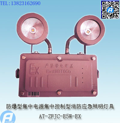 AT-ZFJC-E5W-EX防爆型集中电源集中控制型消防应急照明灯具