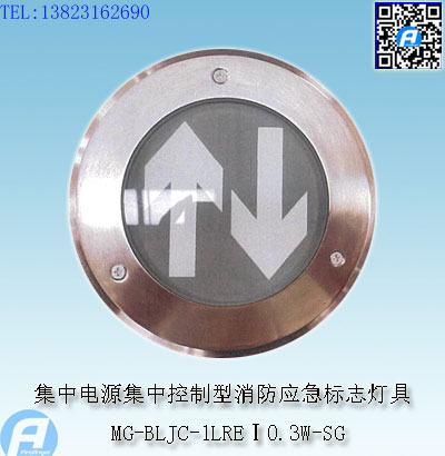 MG-BLJC-1LREⅠ0.3W-SG集中电源集中控制型消防应急标志灯具1