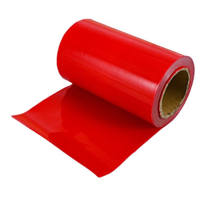振源定制红色PE离型膜热转印胶片可涂胶涂布聚酯隔离膜保护膜
