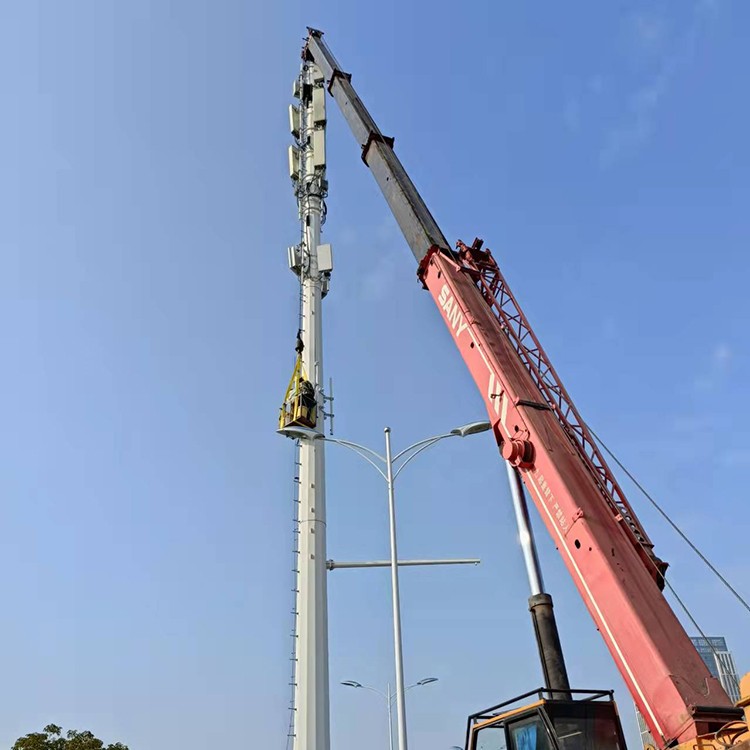 5G通信吊装 厦门吊车出租 重型机械高空吊装服务